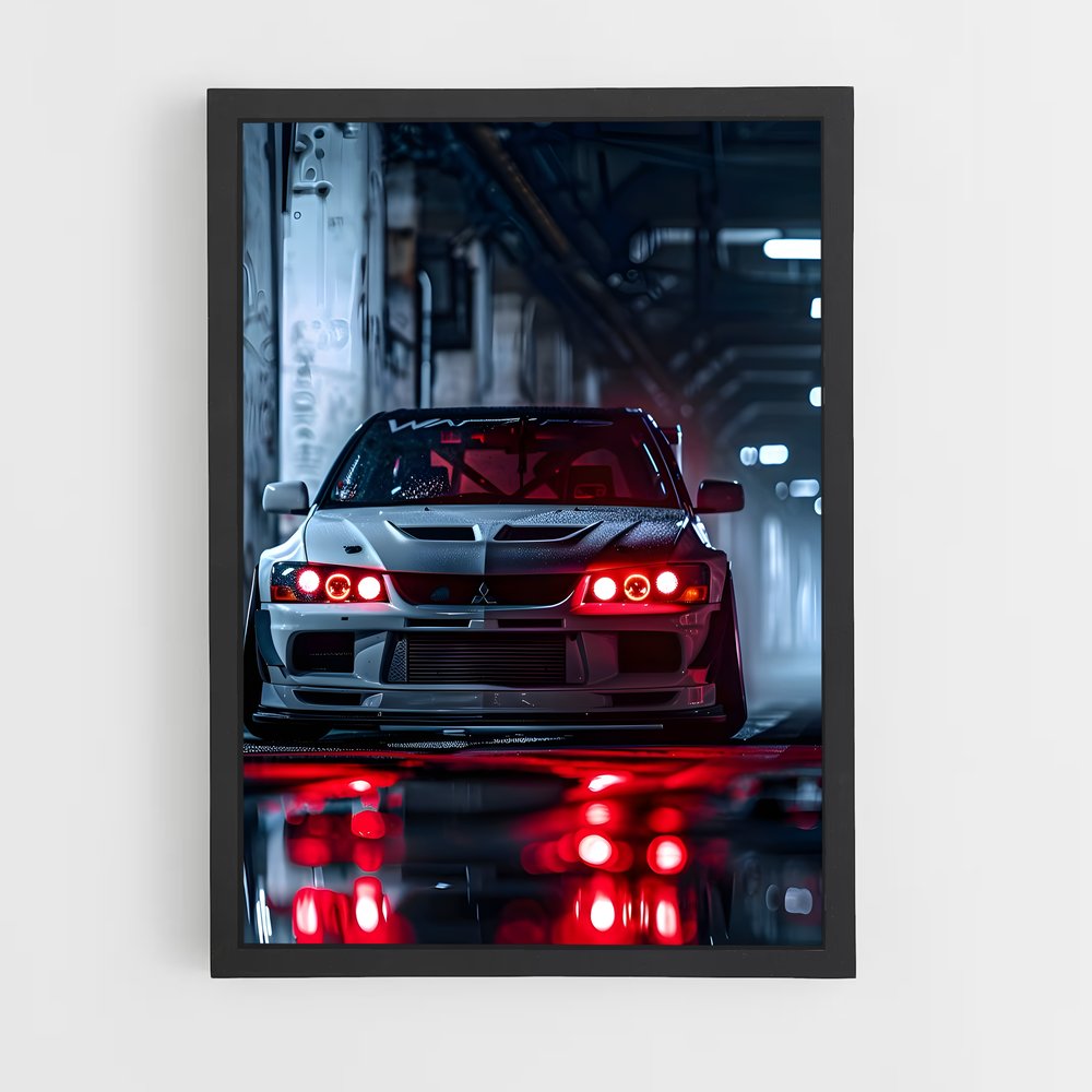 Poster Lancer Éclipse – affiche Mitsubishi (vue 2)